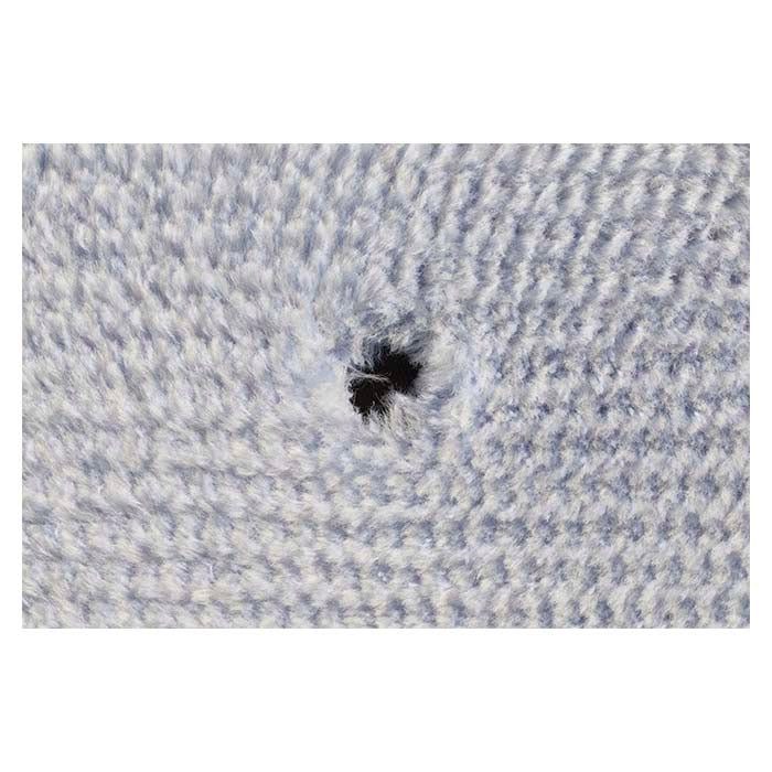 Rupes uld polerpude, blå, Ø:50/65 mm, grov, 4 stk.
