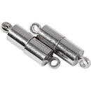 Magnetlås, L: 15 mm, diam. 5 mm, forsølvet, 10 stk./ 1 pk.
