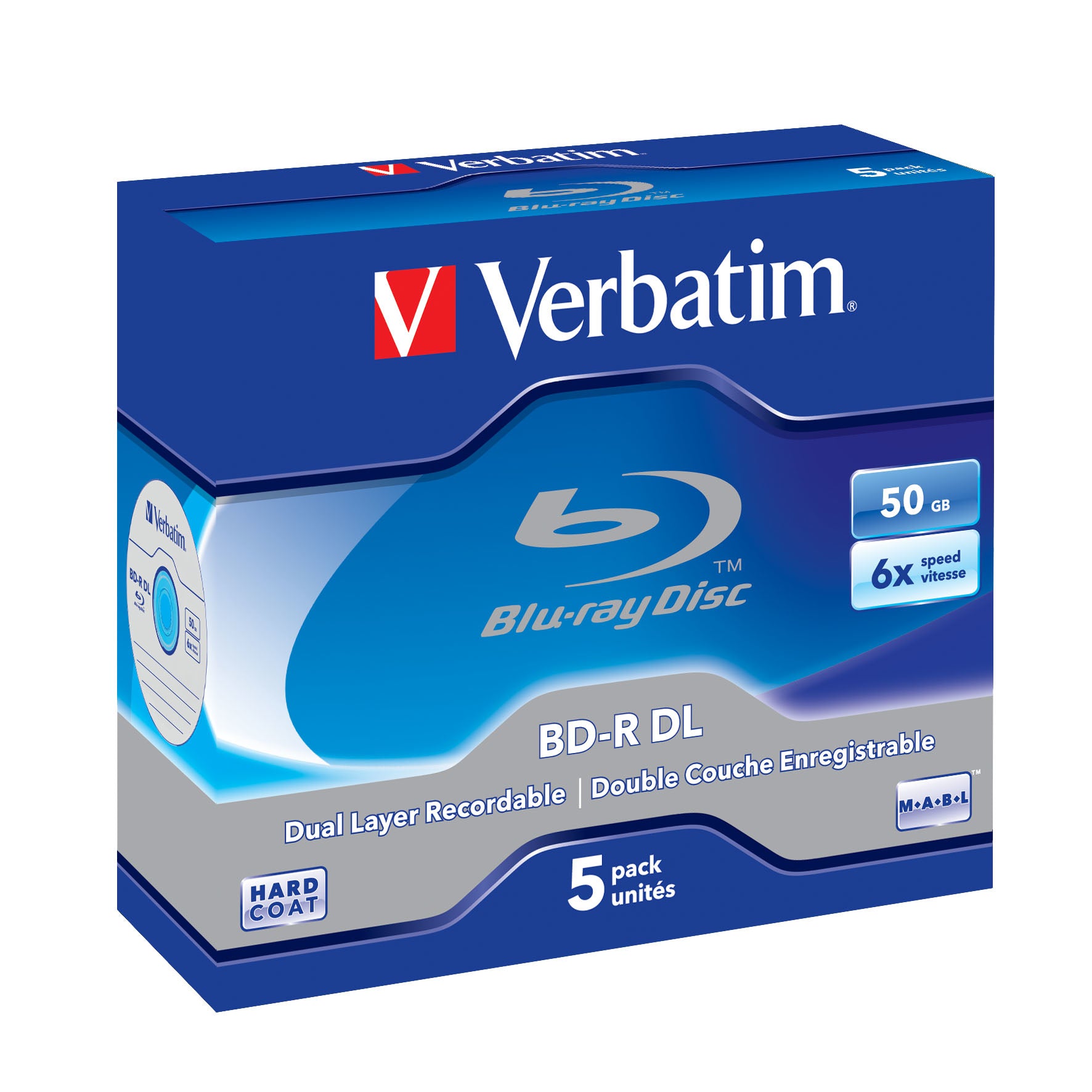 Verbatim 5x BD-R DL 50GB