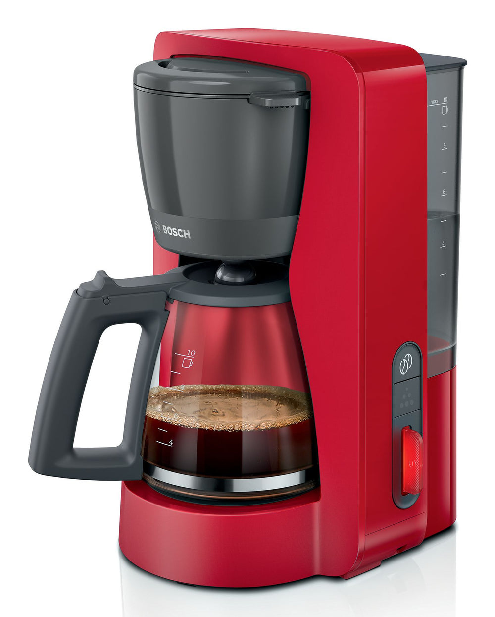 Bosch MyMoment TKA3M134 Kaffemaskine Rød