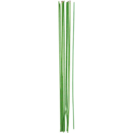 Blomsterstængel, L: 30 cm, diam. 2 mm, grøn, 20 stk./ 1 pk.