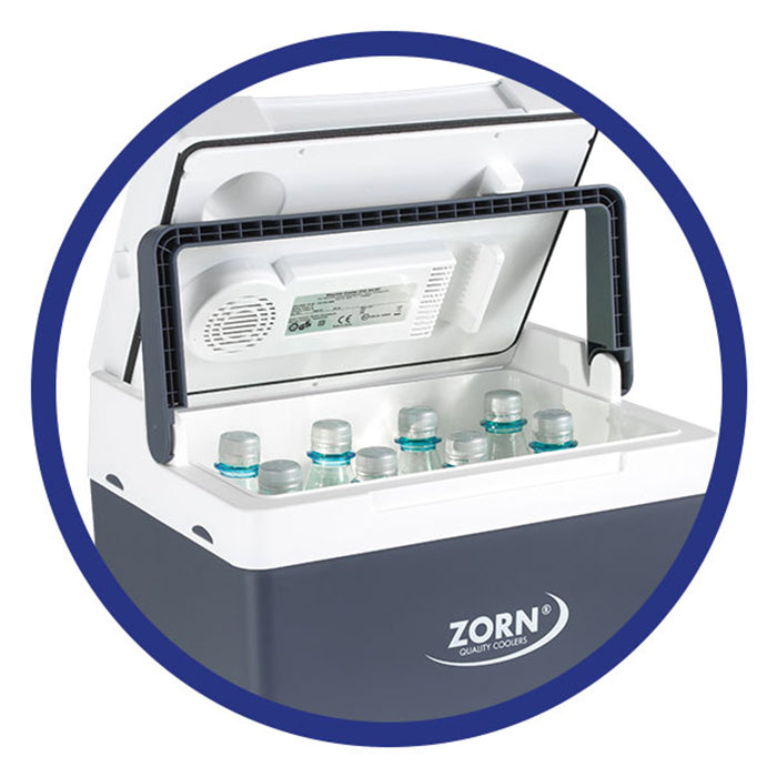 Elektrisk køleboks 21L 12V med USB-A/C - ZORN