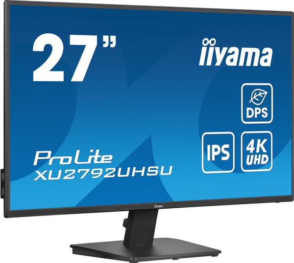 iiyama ProLite XU2792UHSU-B6 27 IPS 3840 x 2160 (4K) HDMI DisplayPort USB-C 60Hz