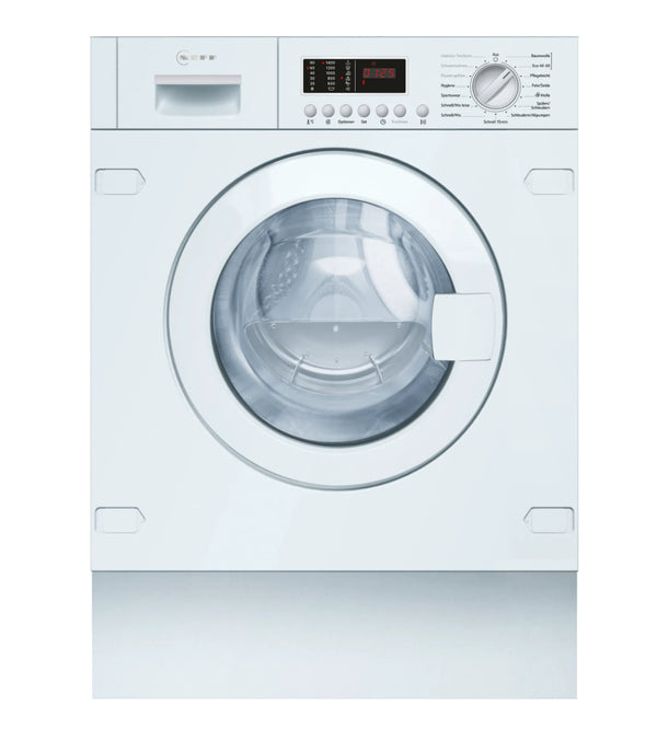 Neff V6540X3 vaskemaskine - tørretumbler Indbygget Front-læsning Hvid E