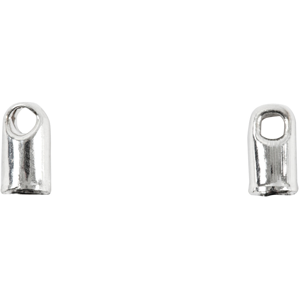 Enderør, diam. 3,2 mm, forsølvet, 100 stk./ 1 pk.
