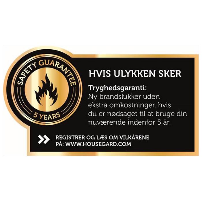 Brandslukker kulsyre/CO2 5 kg.