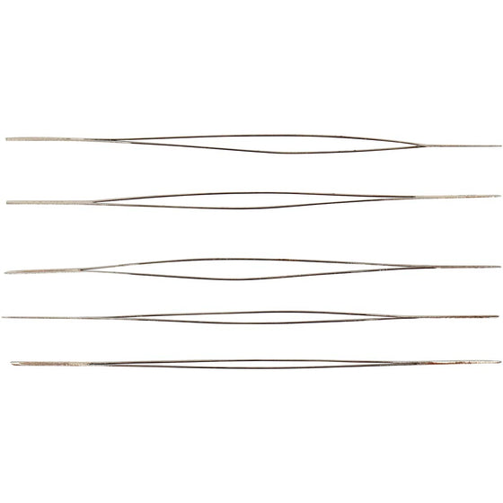 Smykkenål, L: 6 cm, tykkelse 0,3 mm, 5 stk./ 1 pk.
