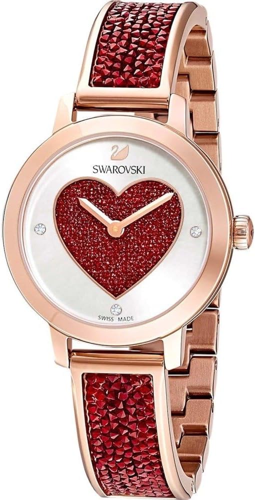 Swarovski ur Cosmic Rock rød Heart 5483519