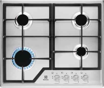 Electrolux EGS6426SX Rustfrit stål Indbygget Gaskomfur 4 zone(s)