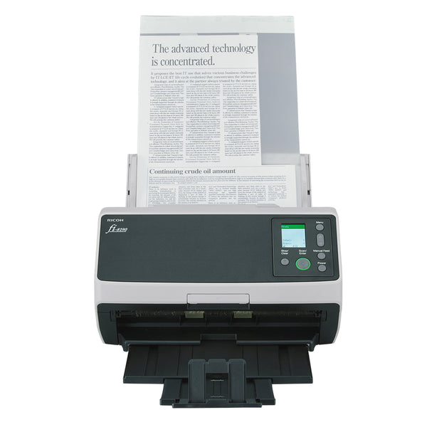 Ricoh fi-8190 ADF + manuel indføringsscanner 600 x 600 dpi A4 Sort, Grå