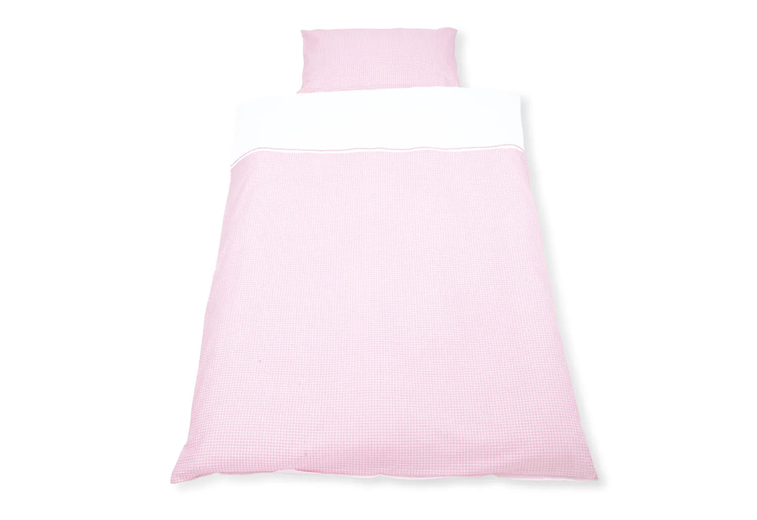 Pinolino Juniorsengesæt 100x135 cm, Vichy-Karo/Rosa