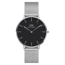 Daniel Wellington herreur sort Petite Stirling Dw00100304