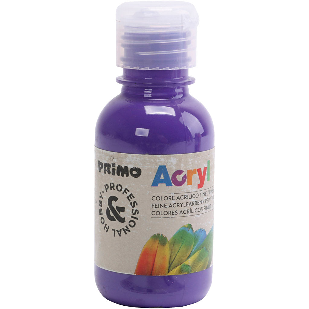 Hobbymaling mat, lilla, 125 ml/ 1 fl.