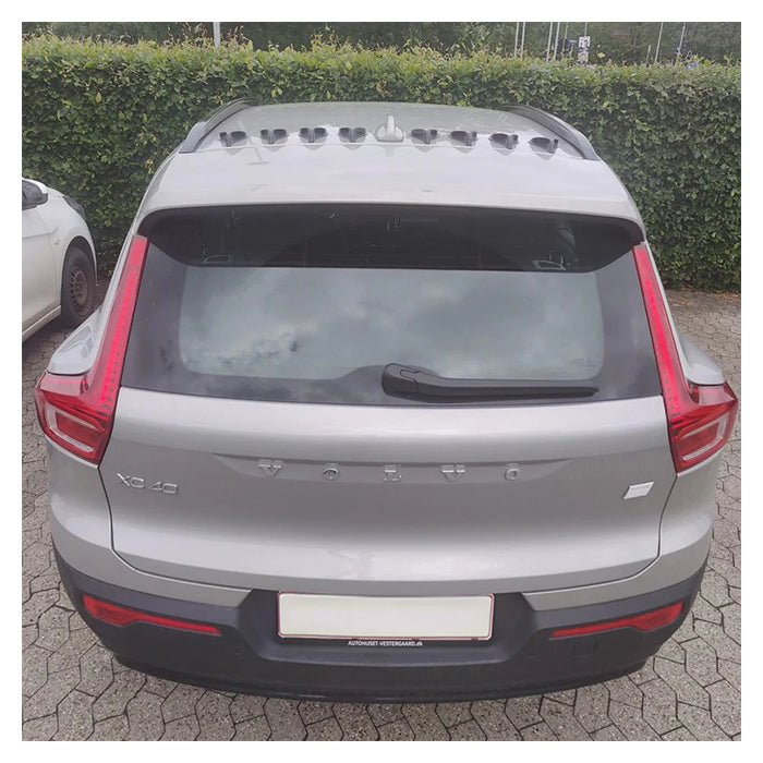V Spoilers Kit til Personbil 10 stk. Sort