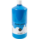 Temperamaling Mat - Primær Blå, 1000 ml
