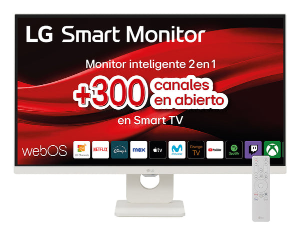 LG 27U731SA-W Smart Monitor 27 IPS 3840 x 2160 (4K) HDMI USB-C 60Hz