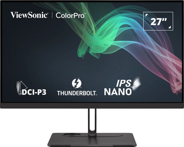 Viewsonic VP Series VP2776T-4K computerskærm 68,6 cm (27) 3840 x 2160 pixel 4K Ultra HD LED Sort