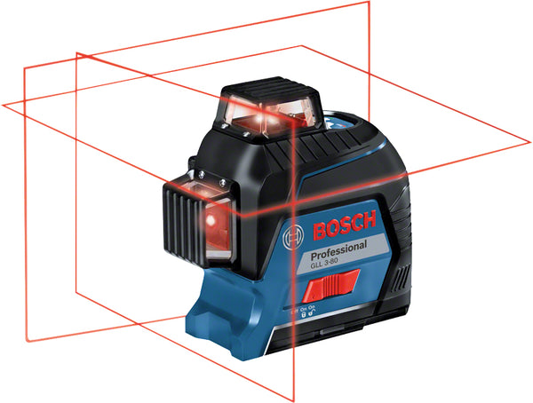 Bosch GLL 3-80 Professional Krydslinjelaservaterpas