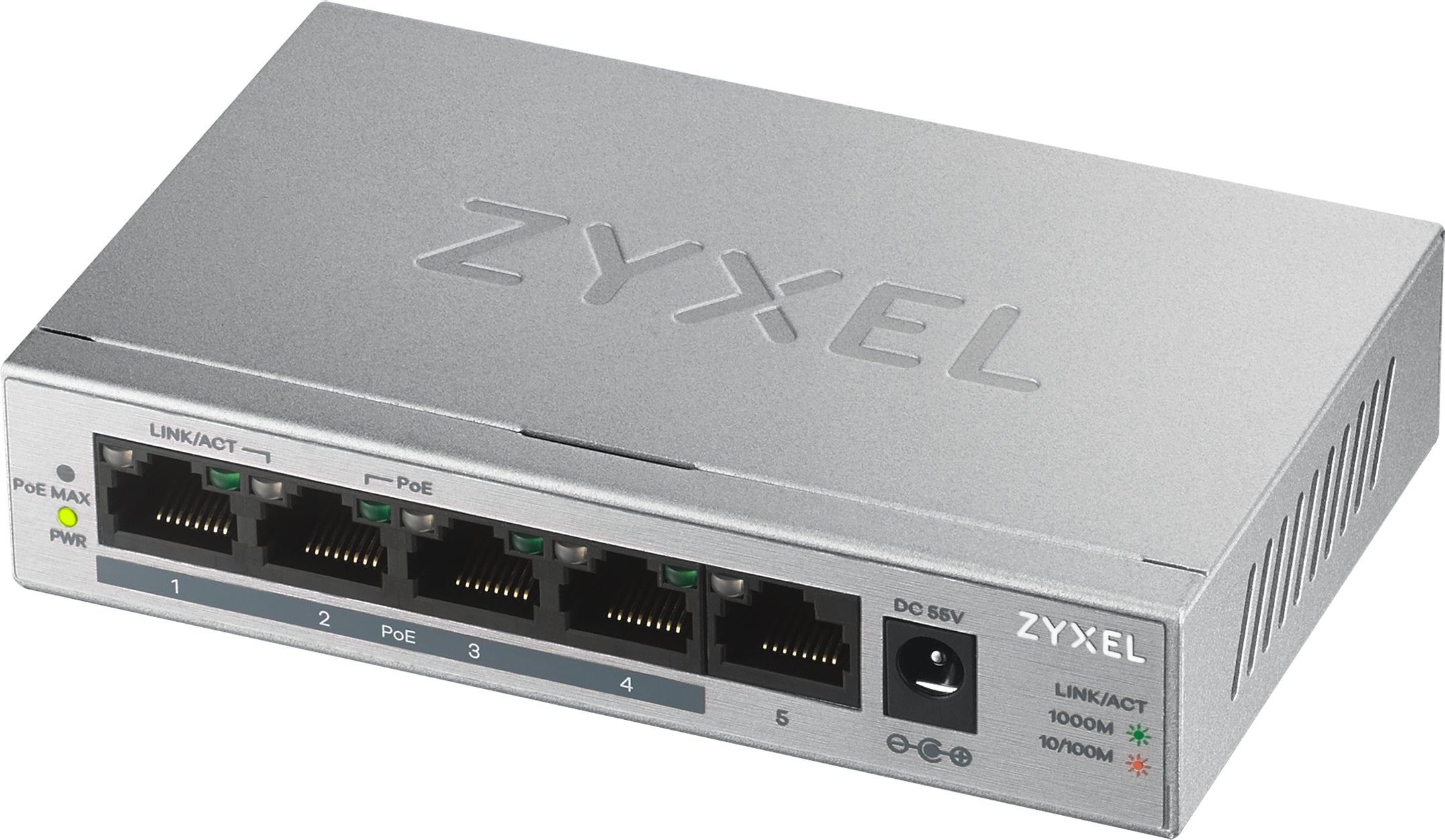 Zyxel GS1005HP Switch 5-porte Gigabit  PoE