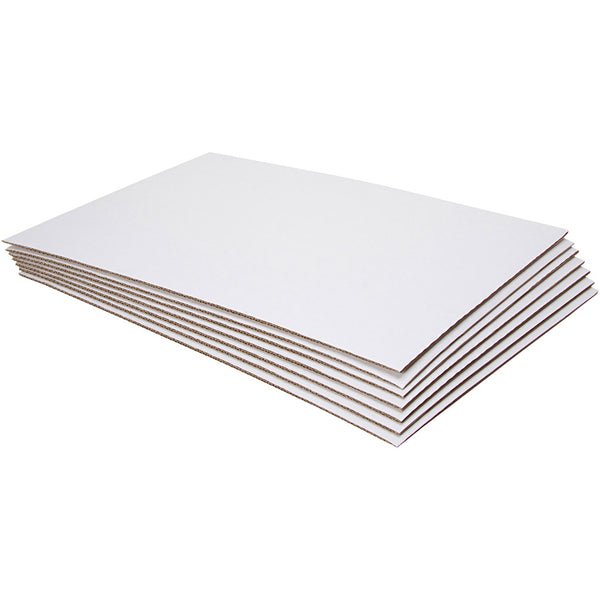 Malerplader i pap, str. 42x60x0,7 cm, 10 stk./ 1 pk.