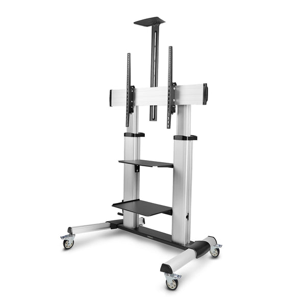 StarTech.com Rolling TV Cart/Stand On Wheels, Up to 100inch/220lb Screens Vogn med hjul Fladt panel 60-100
