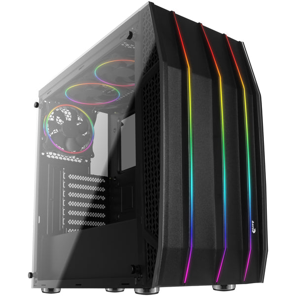 Aerocool Klaw Midi Tower Sort