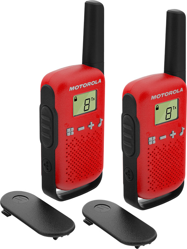 Motorola Talkabout T42 Tovejs radio 16 kanaler 4km taleområde