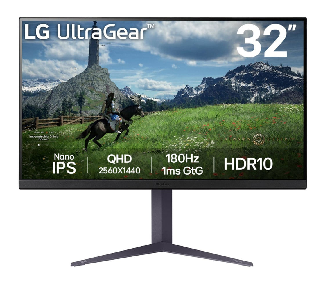LG UltraGear 32GS85QX-B - 32 - LED-skærm - 2560 x 1440