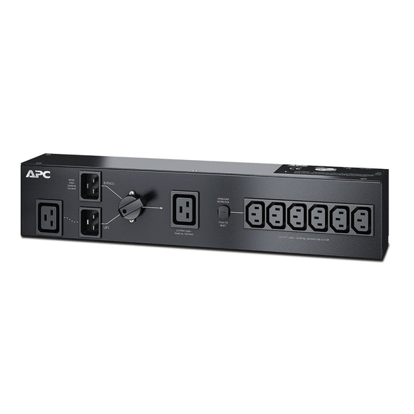 APC Service Bypass Panel Strømfordelingsenhed 8-stik 16A Sort