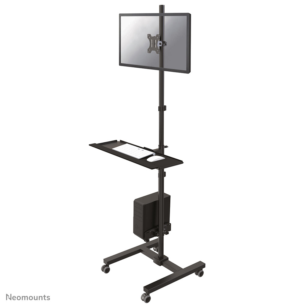 NewStar FPMA-MOBILE1700 Vogn med hjul LCD display / tastatur / mus / CPU 10-32