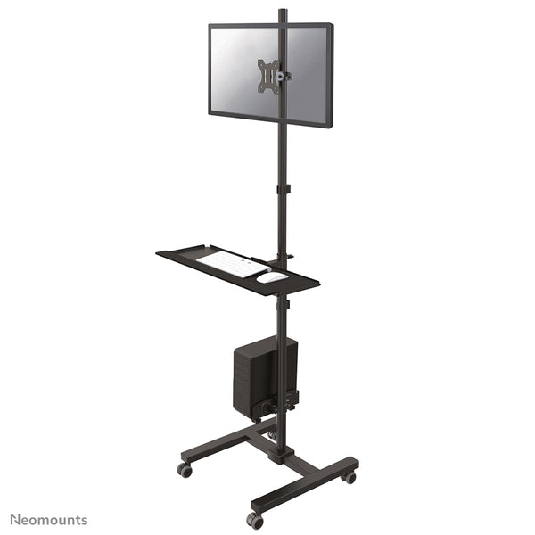 NewStar FPMA-MOBILE1700 Vogn med hjul LCD display / tastatur / mus / CPU 10-32