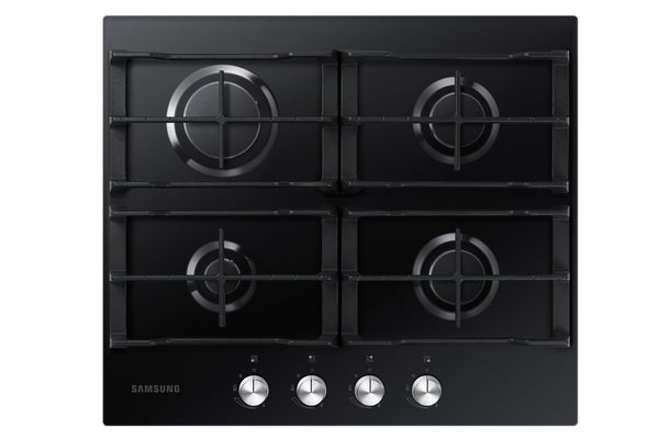 Samsung NA64H3010AK/ET kogeplade Sort Indbygget Gaskomfur 4 zone(s)