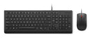 Lenovo Essential Wired Combo Sæt med mus og tastatur Kablet Nordisk