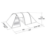 Easy Camp Telt Galaxy 300 Rustic Green