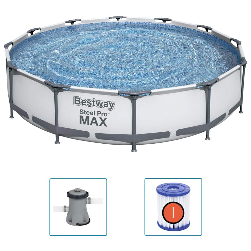 Bestway Steel Pro Max Swimmingpoolsæt 366X76 Cm