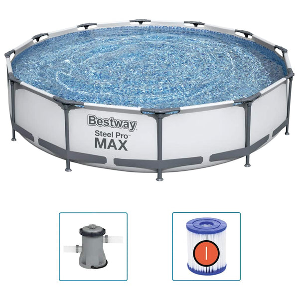 Bestway Steel Pro Max Swimmingpoolsæt 366X76 Cm