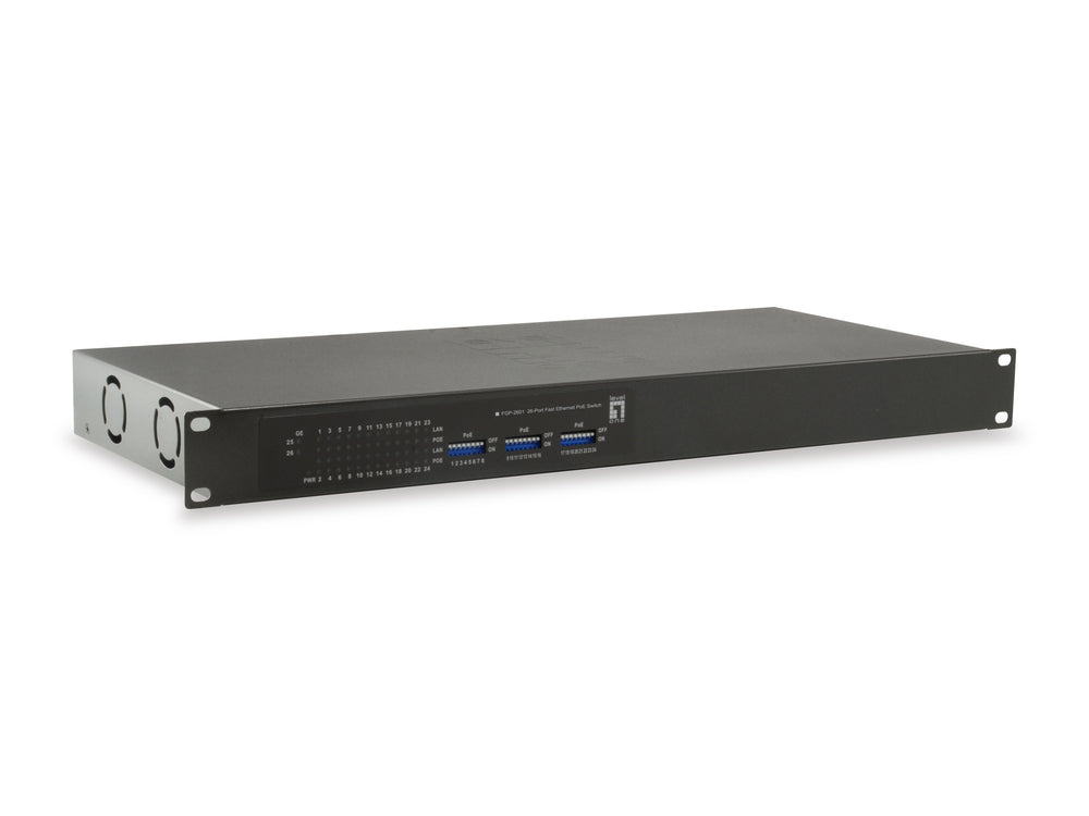 LevelOne FGP-2601W150 Switch 26-porte 10/100  PoE+