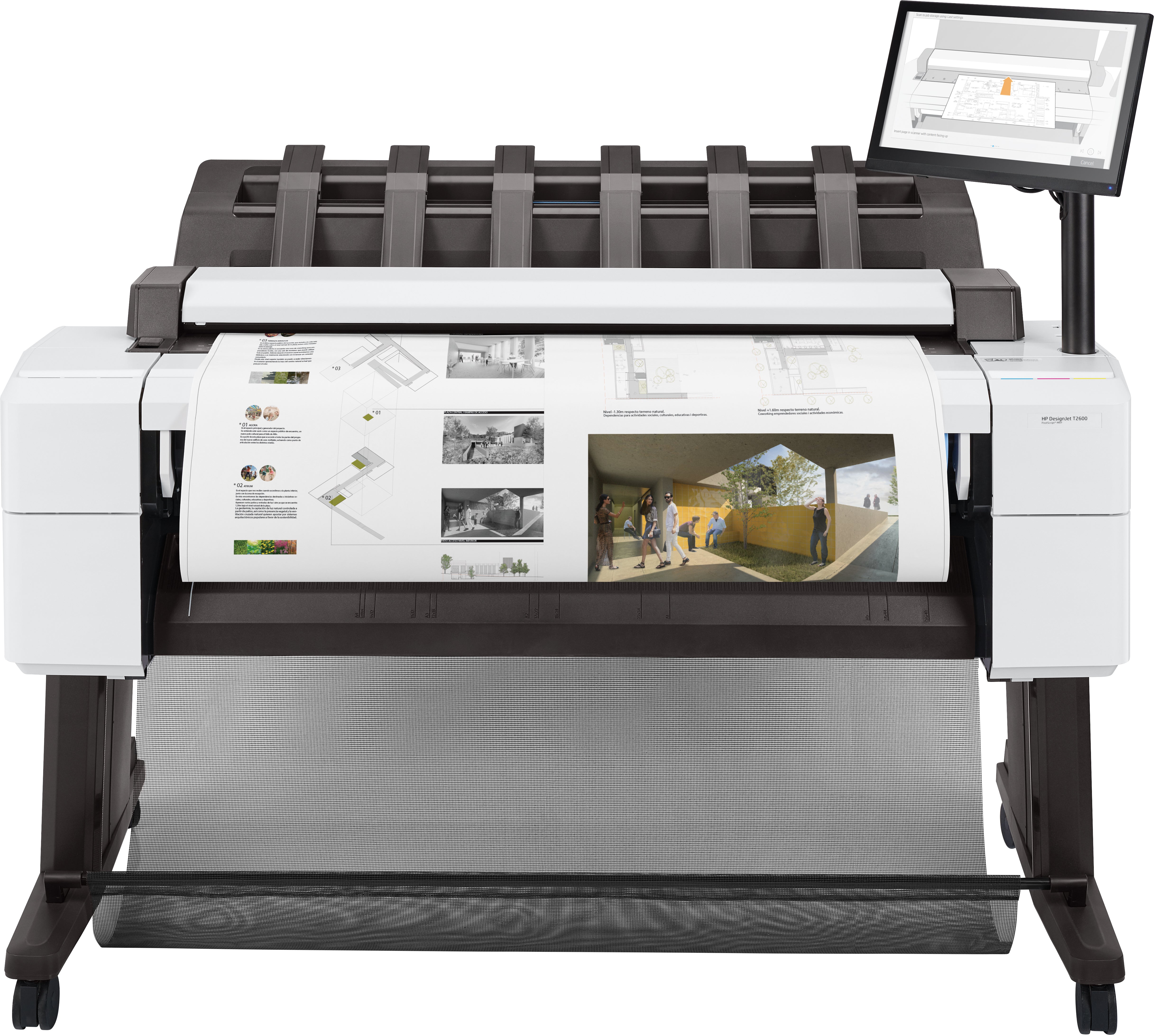HP DesignJet T2600 PostScript Blækprinter