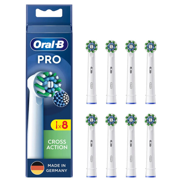 Oral-B CrossAction 8 stk Hvid