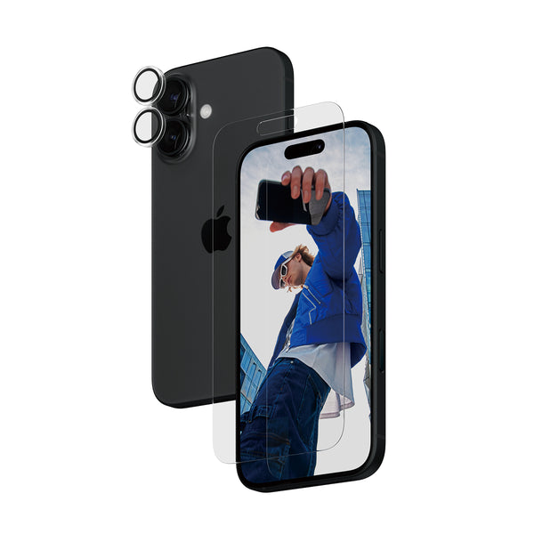PanzerGlass ® 2-i-1 Pakke iPhone 16