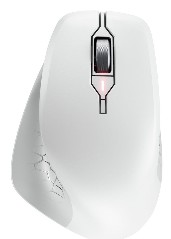 CHERRY STREAM MOUSE COMFORT Optisk Trådløs Grå Hvid