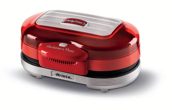 Ariete Party Time 0205 Burgermaskine 1.2kW Rød