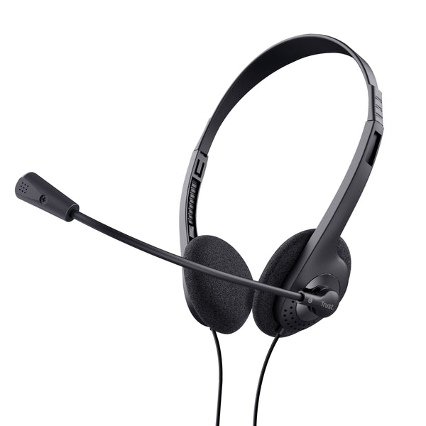 Trust Chat Kabling Headset Sort