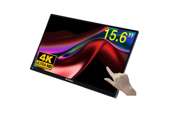 Verbatim PMT-15-4K 15.6 IPS 3840 x 2160 (4K) HDMI USB-C