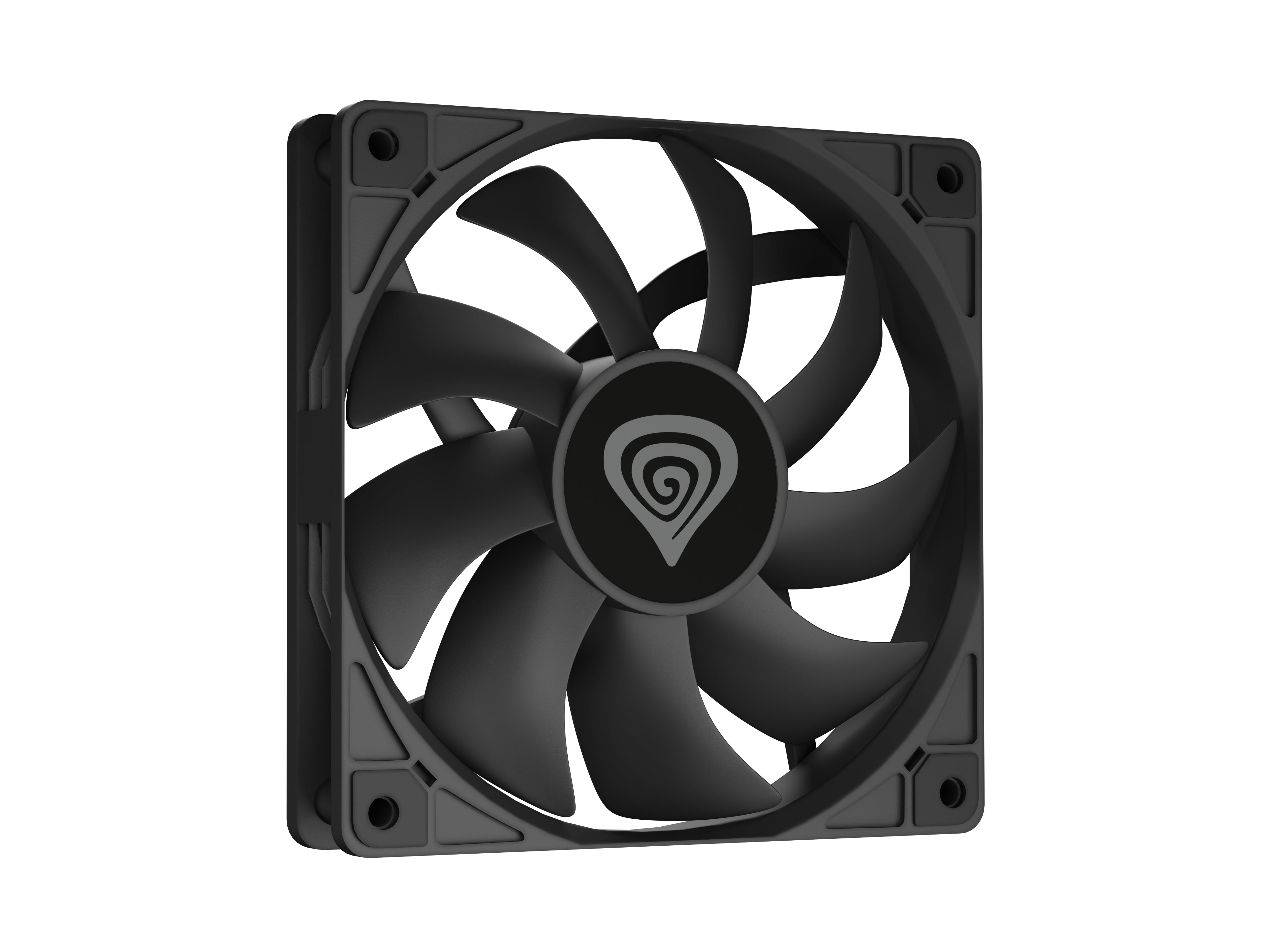 Genesis Oxal 120 Fan 1-pack Sort 120 mm