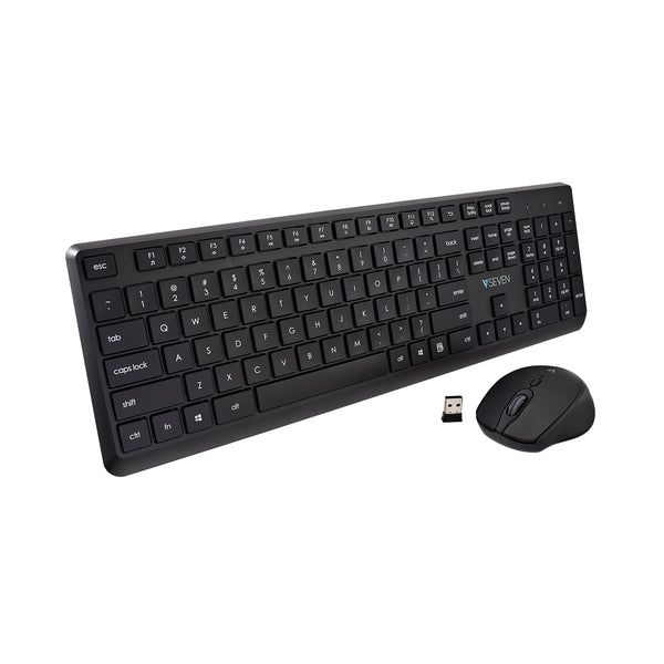 V7 CKW350US Tastatur og mus-sæt Trådløs