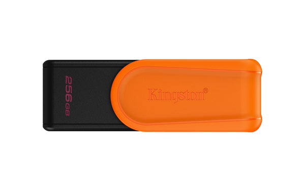 Kingston Technology DataTraveler 256 GB Portable USB 3.2 Gen 1 Exodia S (sort/orange)