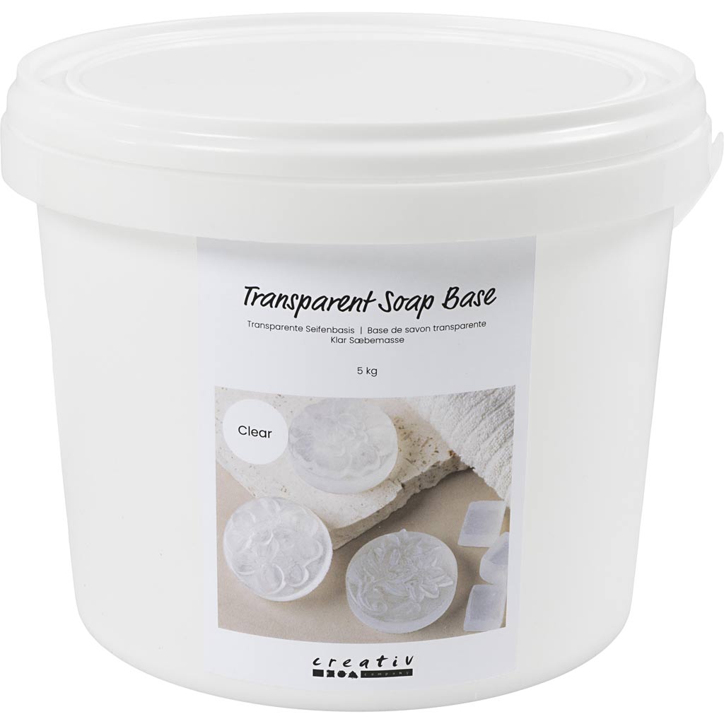 Klar Sæbemasse, Granulat, 5000 g/ 1 pk.