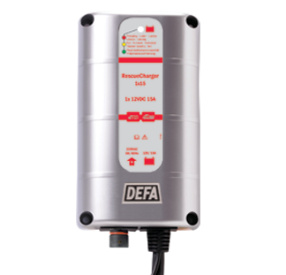 DEFA rescuecharger 12v 1 x 15a