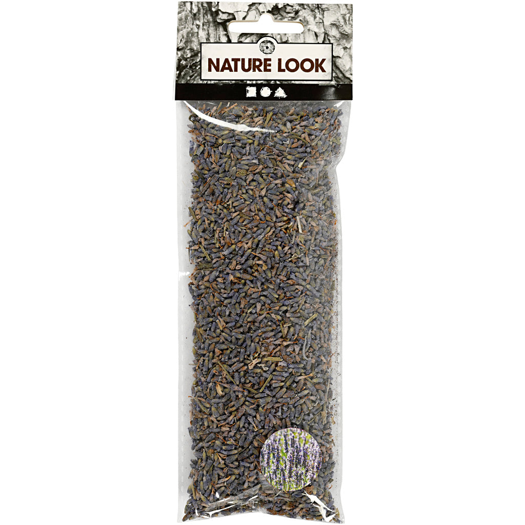 Tørrede Blomster, Lavendel, 15 g, lavendelblå, 1 pk.